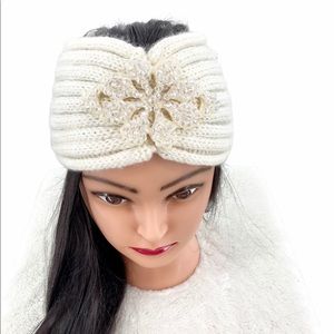 🍄Beaded cozy headband